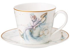 Пара чайная Lefard Снежная королева 300мл фарфор