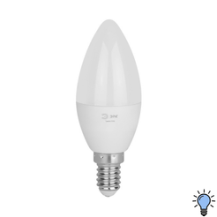 Лампочка светодиодная ЭРА GREEN LINE LED B35-12W-865-E14 GL E14 12 Вт свеча холодный свет