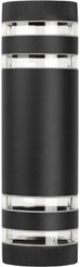 Светильник уличный настенный ЭРА Адрия GBW-102-BL-0300 230В 2хЕ27 max 30Вт IP54 300х150x90 вверх/вниз черный