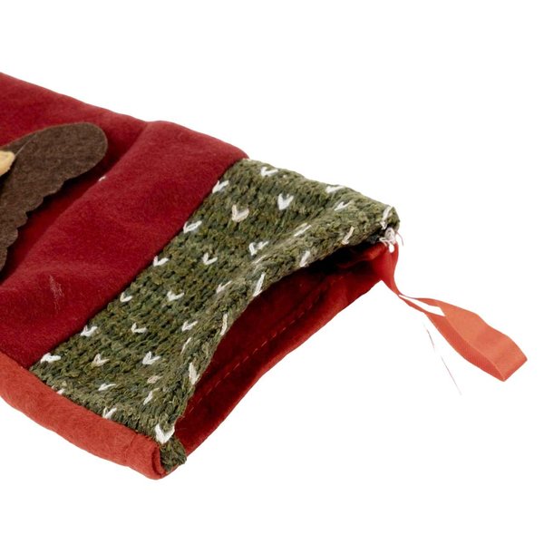 Носок рождественский 30см с оленем SYWZA-0822045