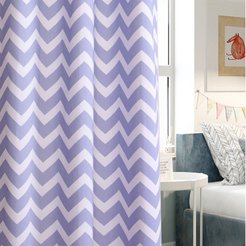 Штора готовая 160х280 сатен печать сиреневый