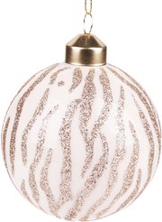 Шар Золотой Тигр 8x8x8см,стекло,87263