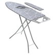 Доска гладильная Nika Bell Classy3 120х34,5см подрукавник, подставка п/утюг, съемный чехол