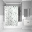 Штора для ванной IDDIS 200х200см Elegant silver SC 132P, полиэстер