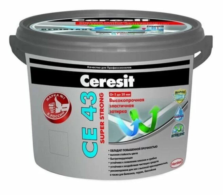 Коллекция Затирки Ceresit SuperStrong 2 кг
