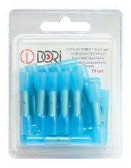 Гильза соединительная термоусаживаемая DORI 1,5-2,5мм² 25шт голубая