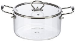 Кастрюля Leonord Italiano 2,5л стекло, крышка стекло