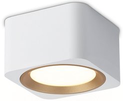 Светильник накладной TN70831 WH/GD белый/золото GX53 max 12W 96х96х60