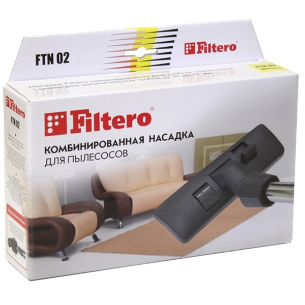 Насадка Filtero FTN 02 универсальная с ворсом для жестких полов