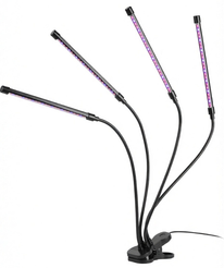 Светильник для растений на прищепке ЭРА FITO-40W-АLED-RB красно-синего спектра 40 Вт