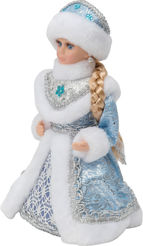 Фигура Снегурочка 30см, музыкальная, 20B01-12