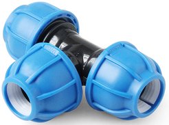 Тройник компрессионный ПНД Pro Aqua UNIO d32мм