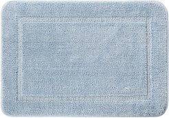 Коврик для ванной комнаты, 65х45см, микрофибра, голубой, IDDIS, PSQS04Mi12