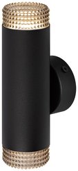 Бра ЭРА WL50 BK/BK 2хGU10 2х12Вт IP20 черный
