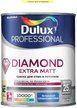 Краска для стен и потолков Dulux Professional Diamond Extra Matt глубокоматовая База С (0,9л)