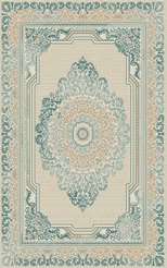 Ковер ATLAS F103 BEIGE-BLUE 1,5х2,3м