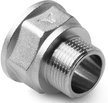 Переход латунный Pro Aqua 1/2"x3/4" наружная-внутренняя резьба