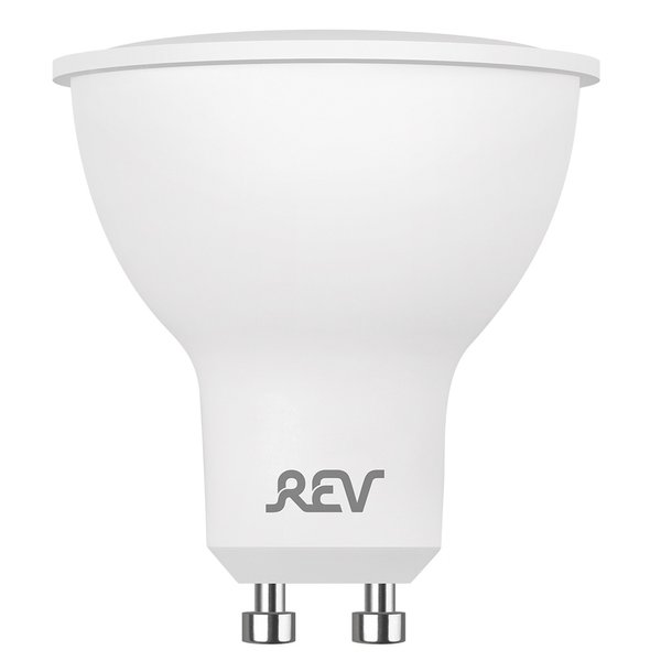 Лампа светодиодная REV 7Вт GU10 4000K свет нейтральный белый