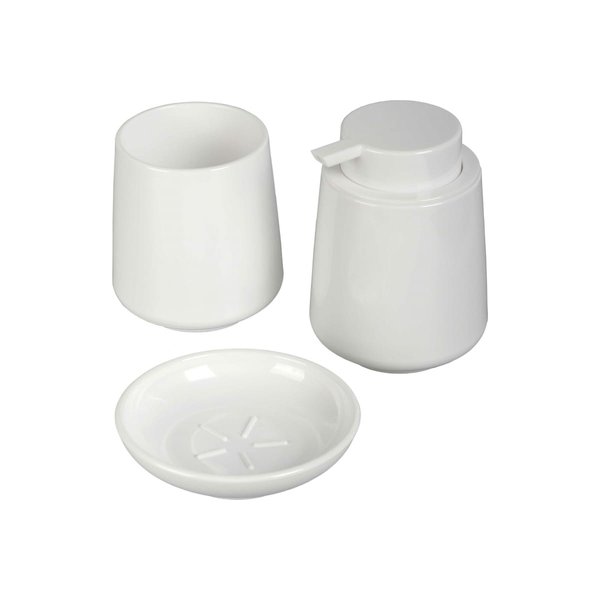 Дозатор для жидкого мыла Блум белый PS0279BA-LD пластик 