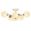 Люстра HIPER H007-6 BLACK/GOLD 6хE27