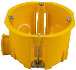 Подрозетник для гипсокартона с соединителем Systeme Electric 65x45