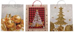 Пакет бумажный новогодний 32×26×12см SYLH-A 4322143