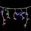 Электрогирлянда сосульки внешняя 2х0,6м 100LED разноцветный SYCL-015