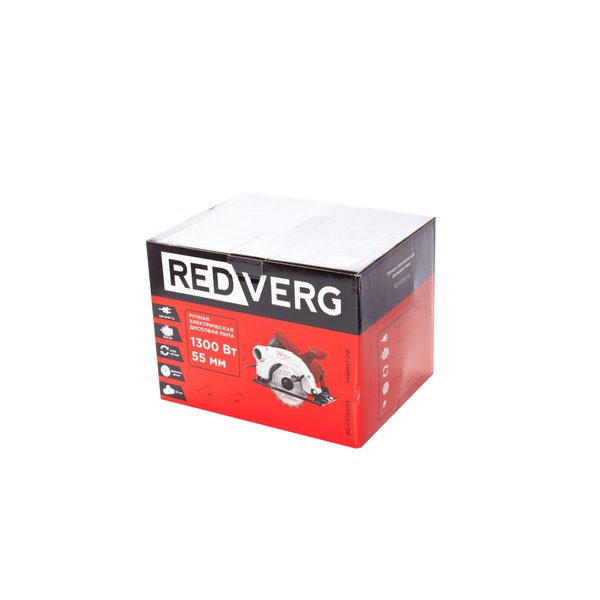 Пила циркулярная RedVerg RD-CS130-55, 1300Вт, 160х20мм