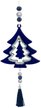 Украшение-сувенир Елочка темно-синяя 10,7x19x0,9см дерево,82481 Украшение-сувенир Елочка темно-синяя 10,7x19x0,9см дерево,82481