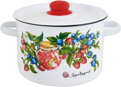 Кастрюля Appetite Конфитюр 2,9л эмаль, крышка эмаль, индукция