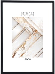 Рамка Мирам 50х70см чёрный, пластик
