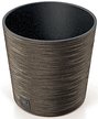 Кашпо Furu Round Eco Wood d30см h29,4см V26л eco coffee, с вкладышем