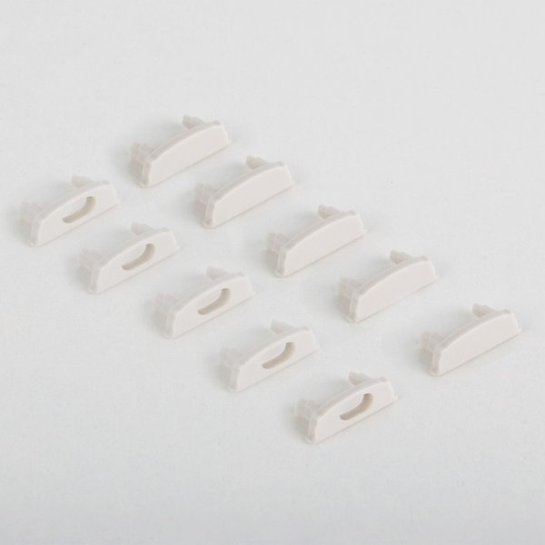 Заглушки для гибкого алюм.профиля для LED ленты (10мм)  ZLL-2-ALP012 (компл.5 пар)
