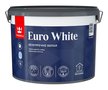 Краска для потолка Tikkurila EURO WHITE белая глубокоматовая (9л)