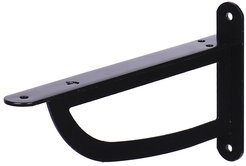 Кронштейн Larvij D-Wall 12х25см черный