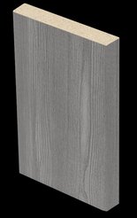 Наличник прямой финиш-пленка ясень дали серый 8х70х2150мм