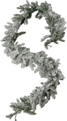 Гирлянда-хвоя искусственная 270х30см, флокированная, ПЭ+ПВХ, JKV0912-360TS