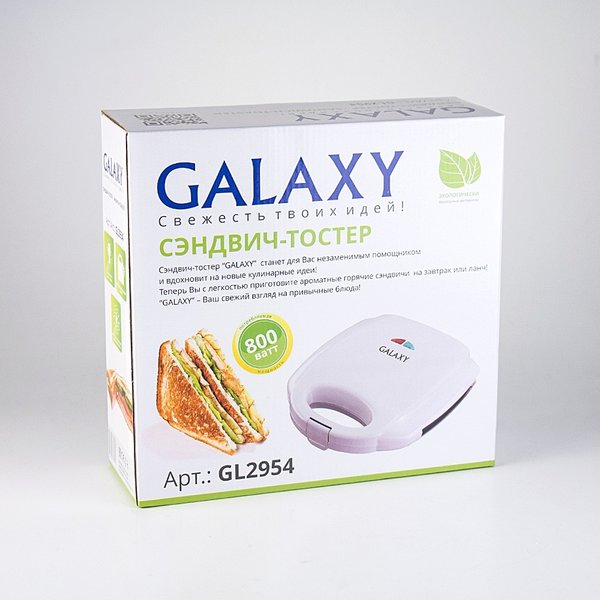 Сэндвич-тостер Galaxy GL 2954,800Вт, питание 220-240В