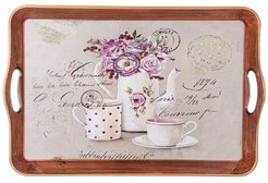 Поднос Lefard Старинный прованс 52,5х34,5х5см пластик