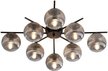 Люстра Freya Ava FR5564CL-08B Черный 8хE27 60Вт