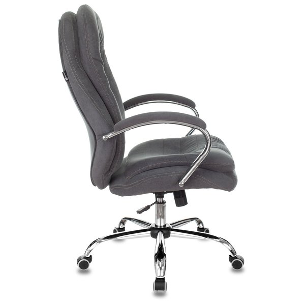 Кресло руководителя Бюрократ T-9950SL ткань, серый