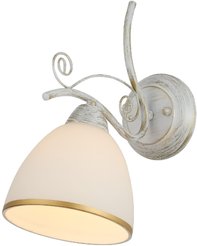 Бра Cadarzo 4650-1W WH+GD, 1xE27/40W (26х15х29,5)