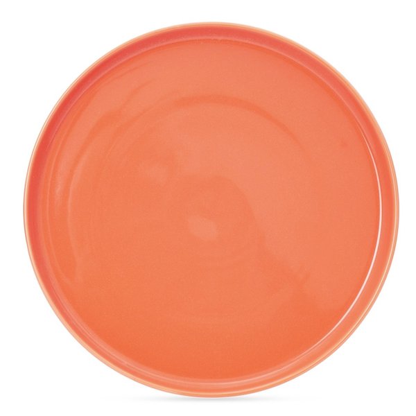 Тарелка десертная Domenik Coral Gold 21см оранжевый, фарфор