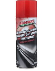 Покрытие антикоррозийное резино-битумное Runway 450мл аэрозоль