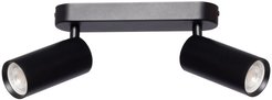 Спот Прайм 2х50W GU10 металл, черный