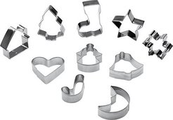 Набор форм д/печенья APOLLO Teatro 10шт 26,5х2х30см нерж.сталь