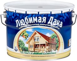 Покрытие защитно-декоративное Любимая дача 9л (калужница)
