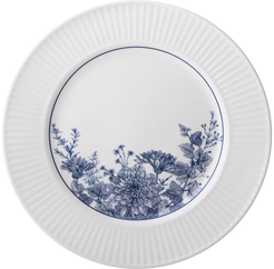 Тарелка закусочная Lefard Royal Blue 20см белый, фарфор 