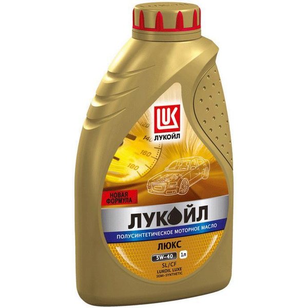 Масло моторное Лукойл Люкс 5W-40 полусинтетическое 1л