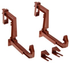 Крепление для балконного ящика универсальный из 2шт Терракот